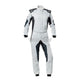 Omp Tecnica Hybrid Overall Fia 8856-2018 Grey / Black Eu Size 44 Suits