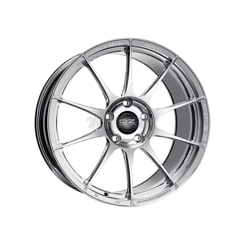 OZ Atelier Forged Superforgiata Alloy Wheel 19x11 ET45 5x130 Ceramic Polished 71.5mm CB Alloy Wheels