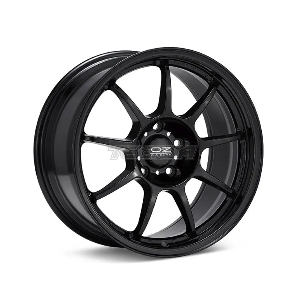 OZ I-Tech Alleggerita HLT 4F Alloy Wheel 17x7 ET30 4x100 Gloss Black 68mm CB Alloy Wheels