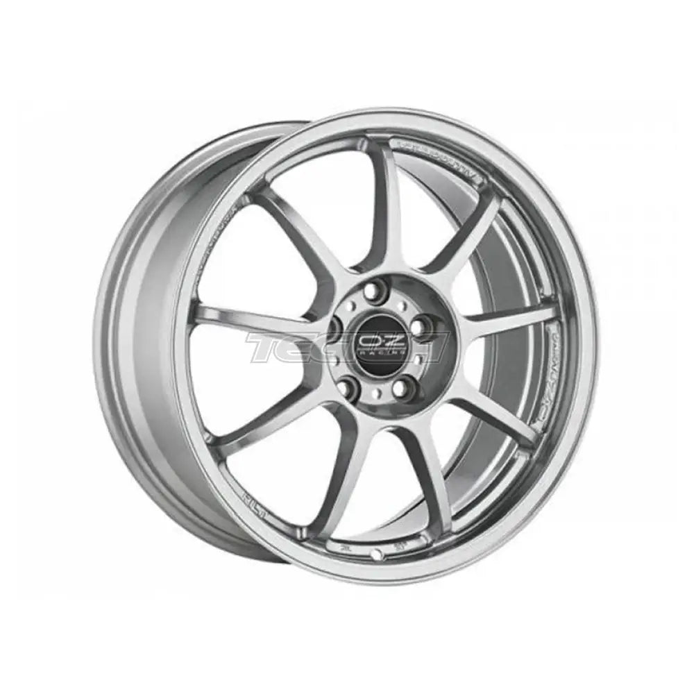 OZ I-Tech Alleggerita HLT 4F Alloy Wheel 17x7 ET37 4x100 Star Silver 68mm CB Alloy Wheels