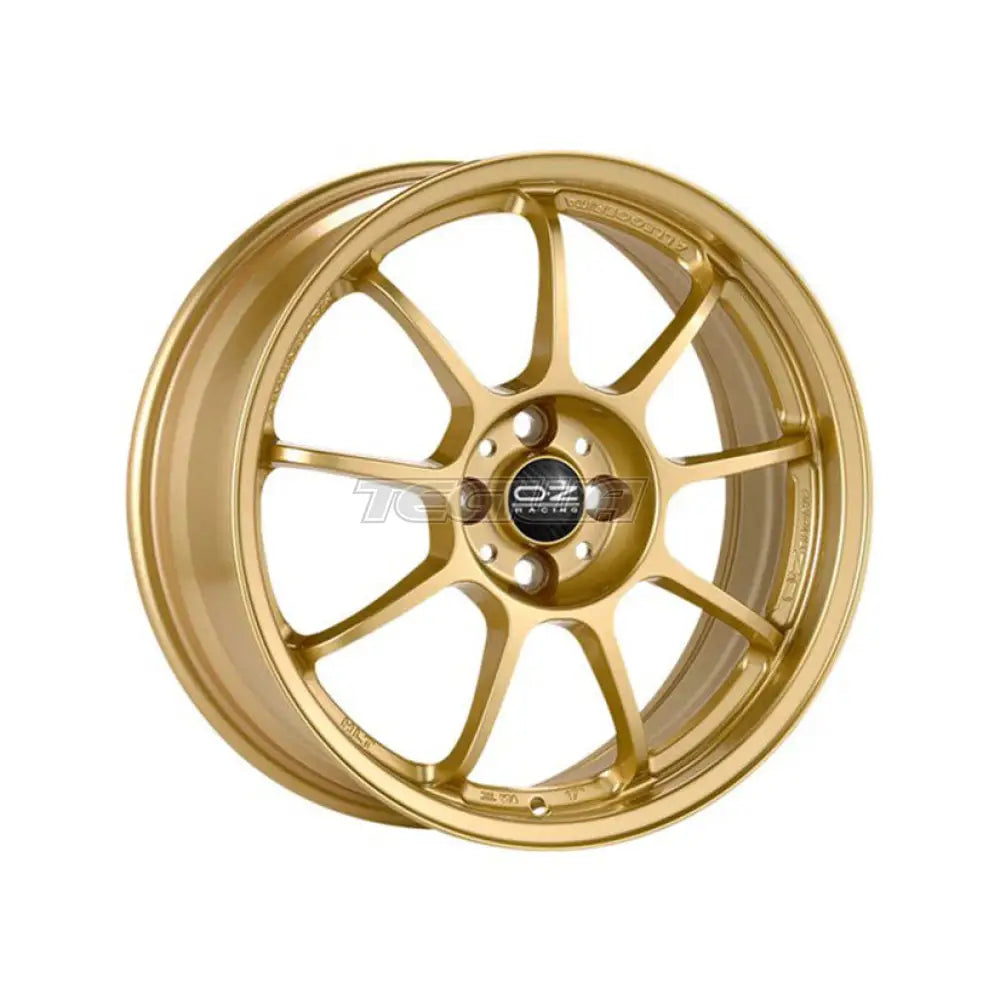 OZ I-Tech Alleggerita HLT 4F Alloy Wheel 17x7 ET44 4x100 Race Gold 68mm CB Alloy Wheels