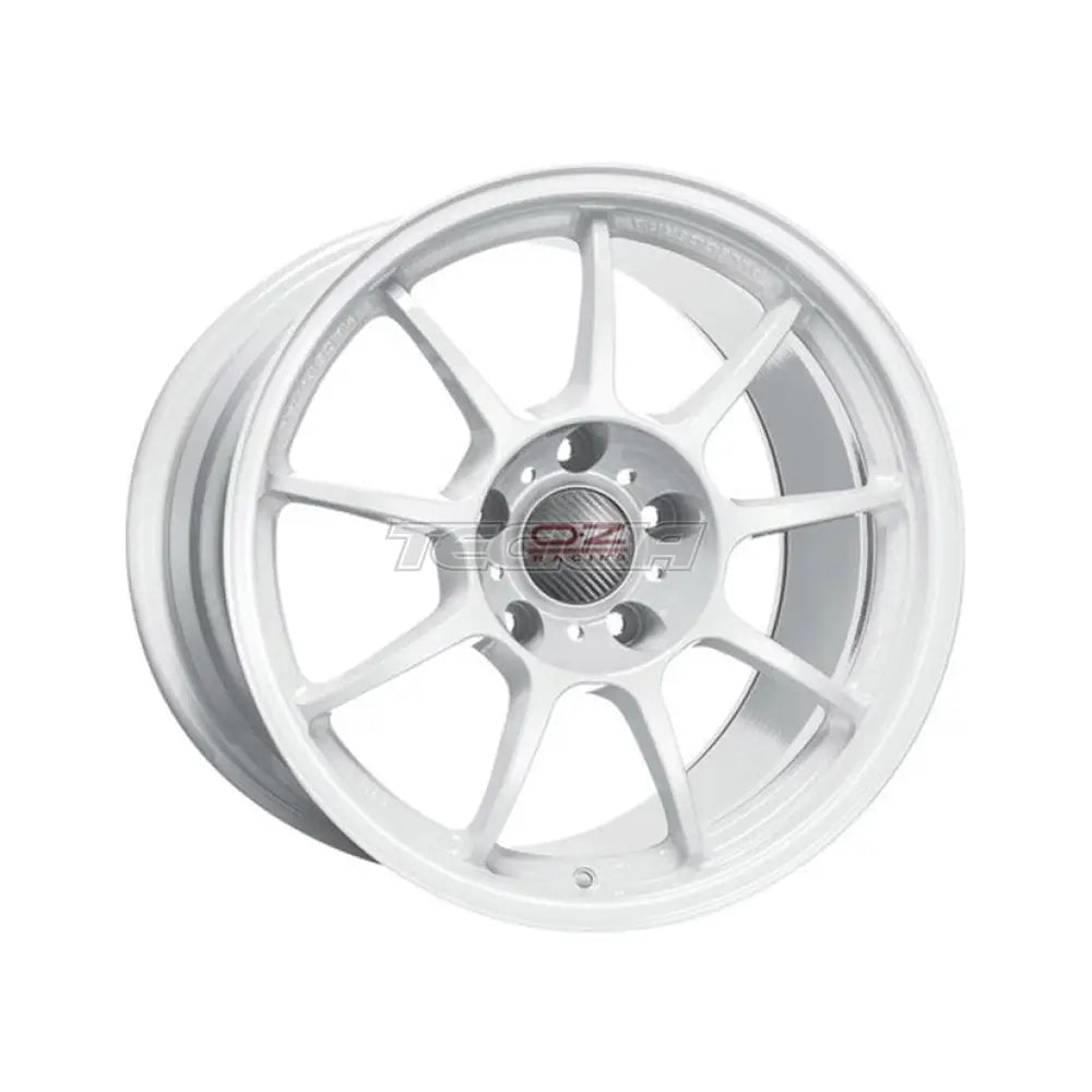 OZ I-Tech Alleggerita HLT 5F Alloy Wheel 17x8 ET48 5x114.3 White 75mm CB Alloy Wheels