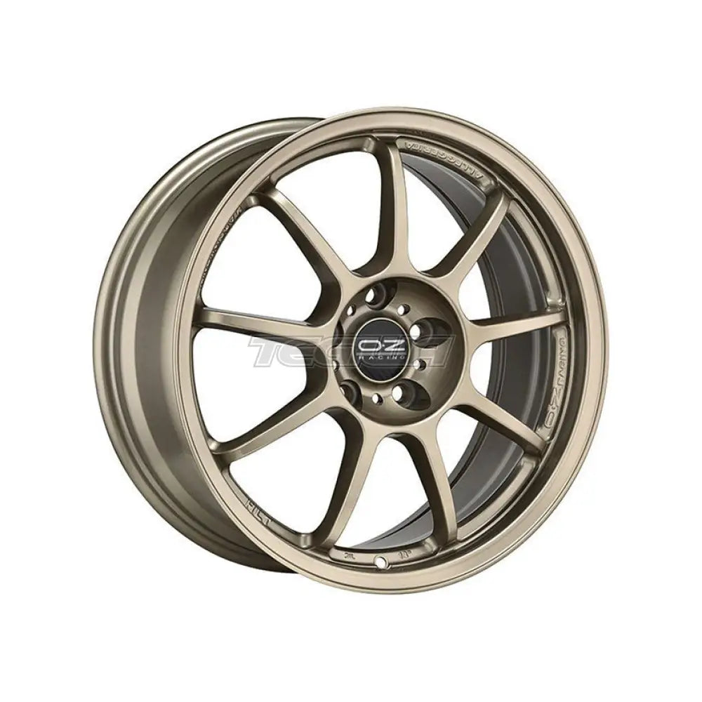 OZ I-Tech Alleggerita HLT 5F Alloy Wheel 18x11 ET63 5x130 White Gold 71.5mm CB Alloy Wheels