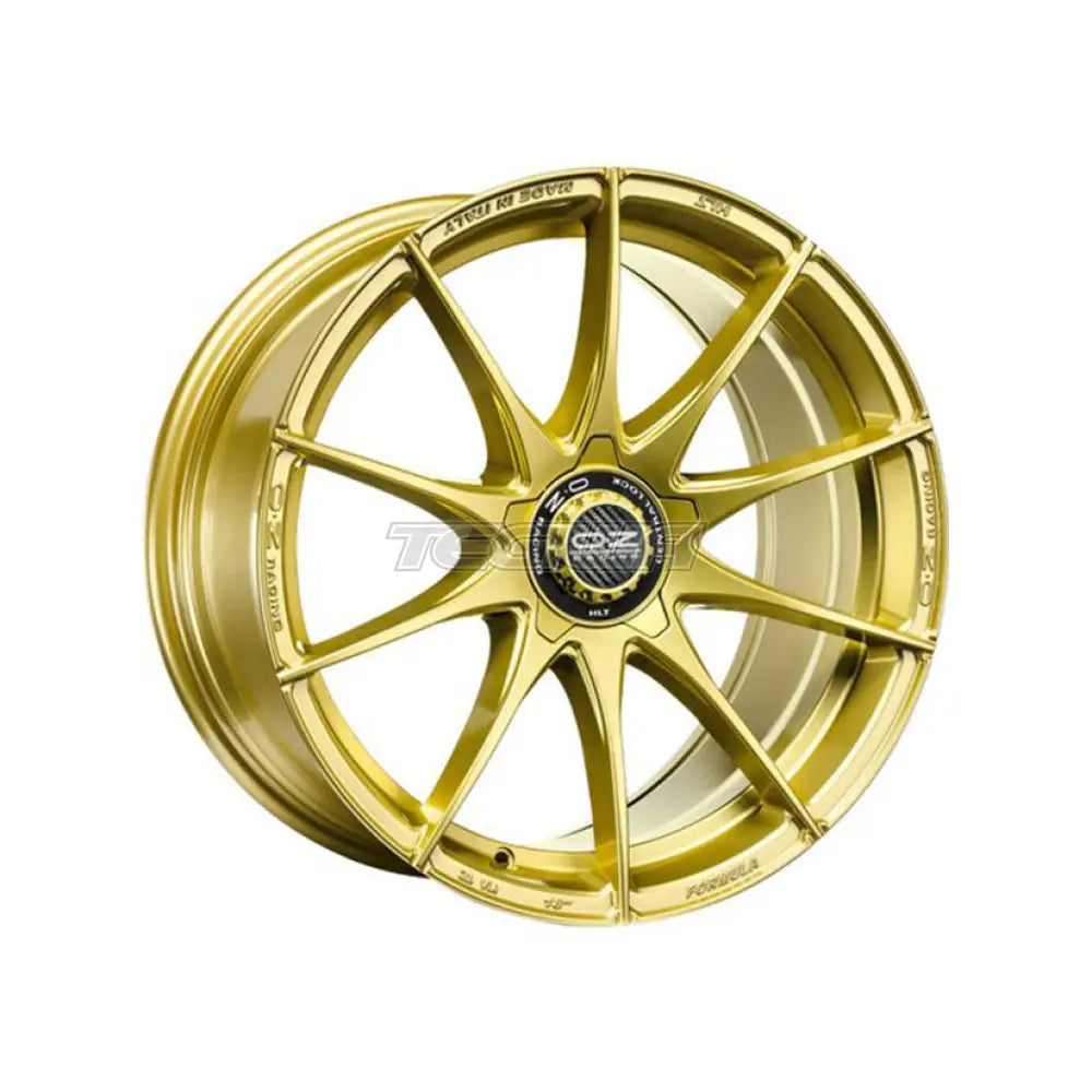 OZ I-Tech Formula HLT Alloy Wheel 18x8 ET48 5x100 Race Gold 68mm CB Alloy Wheels