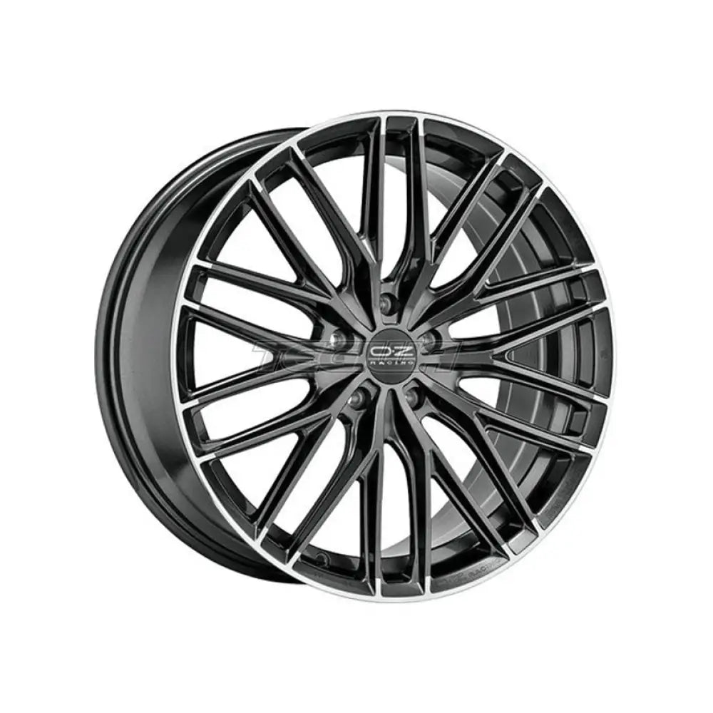 OZ I-Tech Gran Turismo HLT Alloy Wheel 20x8.5 ET45 5x112 Star Graphite Diamond Lip 75mm CB Alloy Wheels
