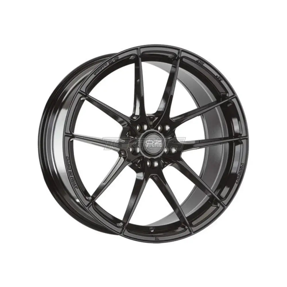 OZ I-Tech Leggera HLT Alloy Wheel 18x8 ET45 5x114.3 Gloss Black 75mm CB Alloy Wheels
