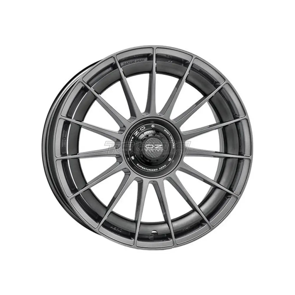 OZ I-Tech Superturismo Aero Alloy Wheel 18x8 ET45 5x108 Star Graphite 75mm CB Alloy Wheels