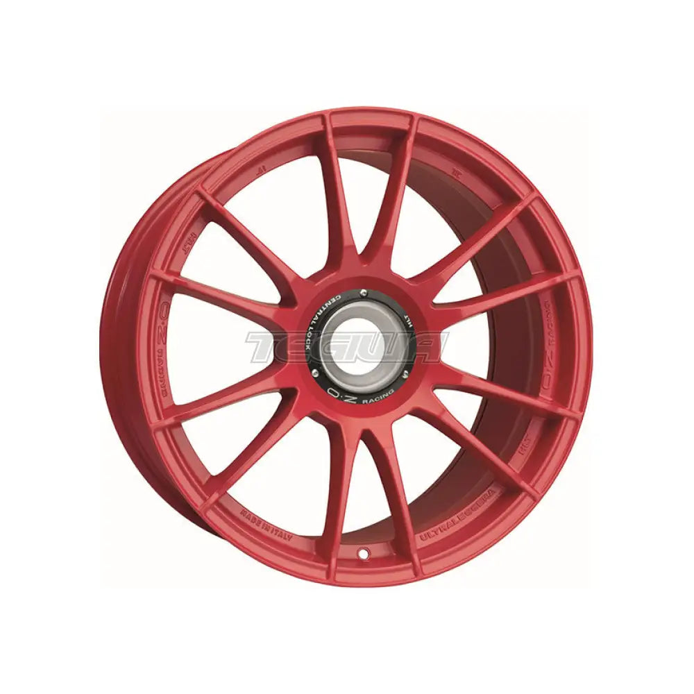 OZ I-Tech Ultraleggera HLT CL Alloy Wheel 20x12 ET47 15x130 Red 84mm CB Alloy Wheels