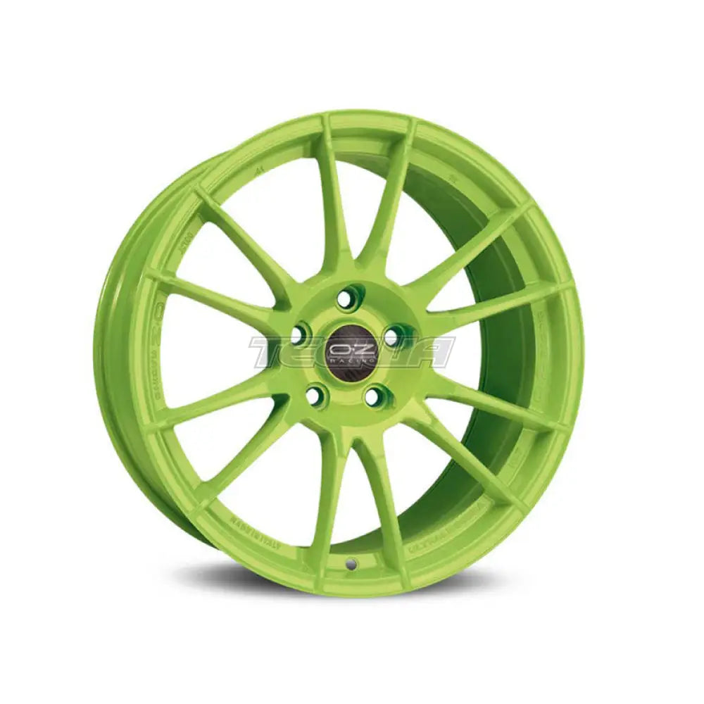 OZ I-Tech Ultraleggera HLT CL Alloy Wheel 21x11 ET66 15x130 Acid Green 84mm CB Alloy Wheels