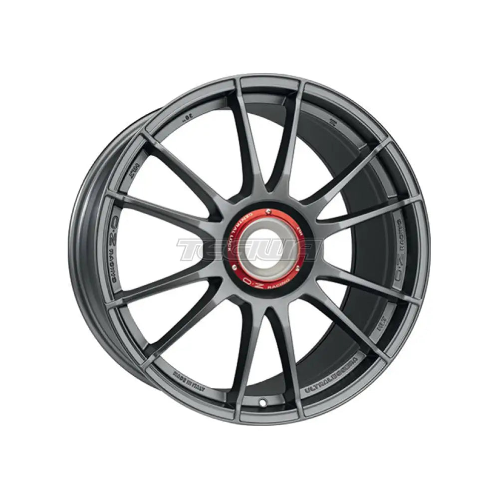 OZ I-Tech Ultraleggera HLT CL Alloy Wheel 21x12 ET45 15x130 Matt Graphite 84mm CB Alloy Wheels