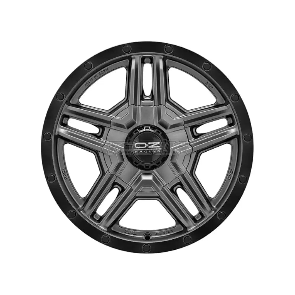 OZ Perform SUV-Offroad Rally Adventure Alloy Wheel 17x8 ET35 5x130 Matt Graphite Black Lip 84.06mm CB Alloy Wheels