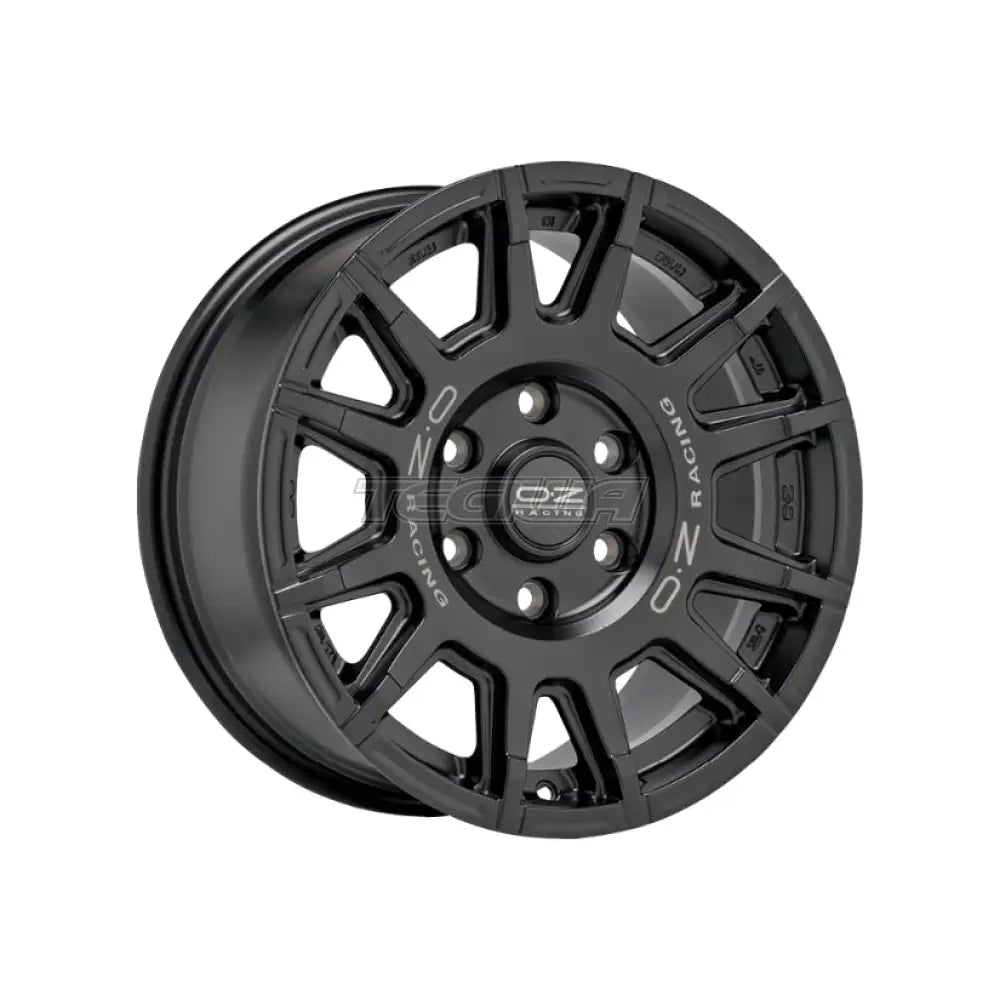 OZ Perform SUV-Offroad Rally Legend Alloy Wheel 17x8 ET0 5x127 Matt Black Dark Lettering 71.6mm CB Alloy Wheels