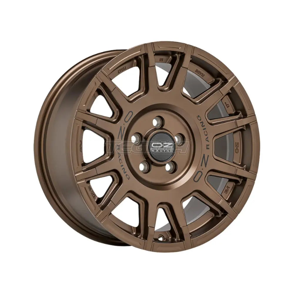 OZ Perform SUV-Offroad Rally Legend Alloy Wheel 17x8 ET0 5x127 Matt Bronze Black Lettering 71.6mm CB Alloy Wheels