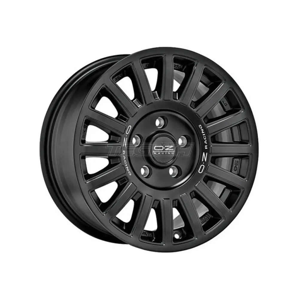 OZ Perform SUV-Offroad Rally Raid Alloy Wheel 17x8 ET35 5x120 Matt Black Silver Lettering 65.1mm CB Alloy Wheels