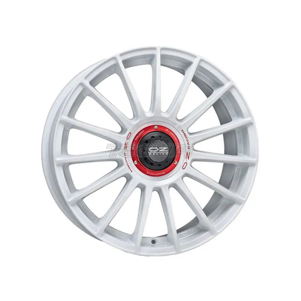 OZ Sport Rally Racing Van Alloy Wheel 18x8 ET45 5x120 Race White Red Lettering 65.1mm CB Alloy Wheels
