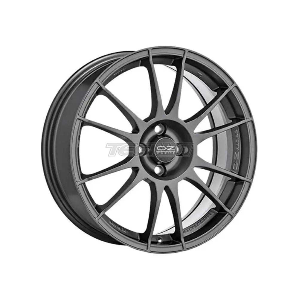 OZ Sport Ultraleggera Alloy Wheel 18x7 ET35 4x100 Matt Dark Graphite 68mm CB Alloy Wheels