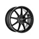 OZ Sport Veloce GT Alloy Wheel 18x8 ET45 5x108 Gloss Black Diamond Lip Silver Lettering 75mm CB Alloy Wheels