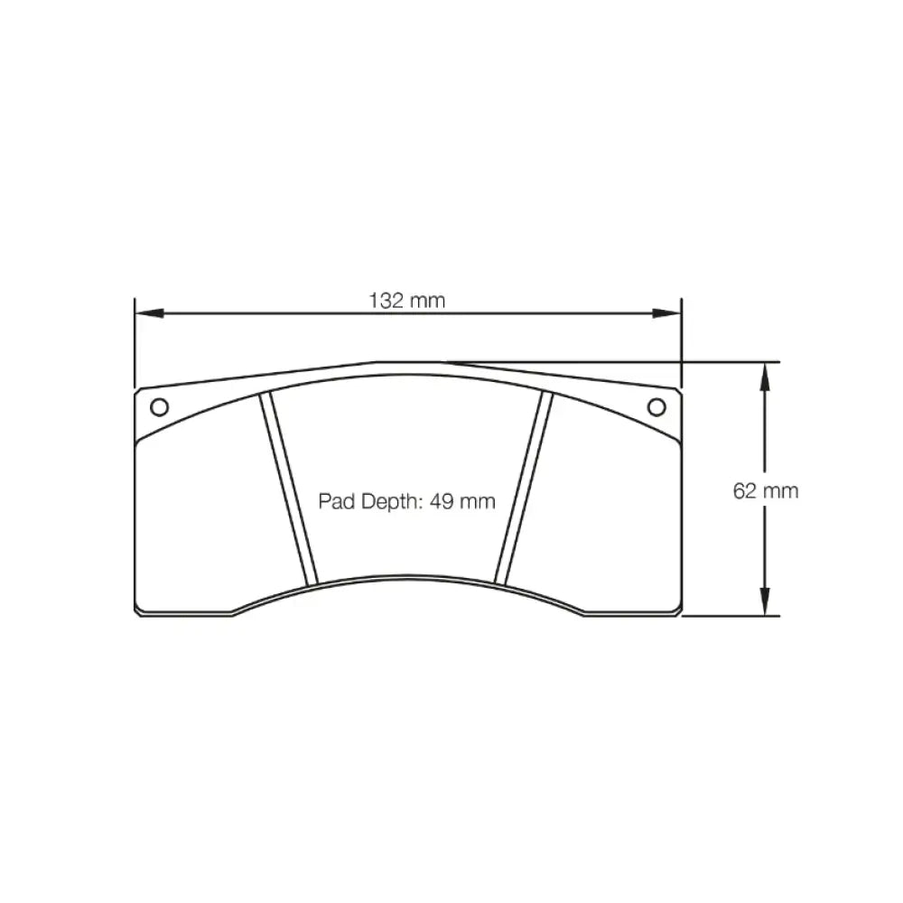 Pagid Brake Pads Alcon B Type [4441] Caliper Brake Pads