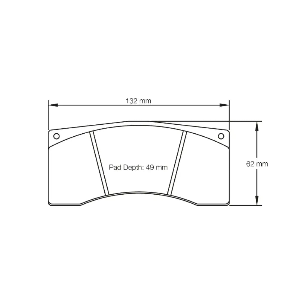 Pagid Brake Pads Alcon B Type [4441] Caliper Brake Pads
