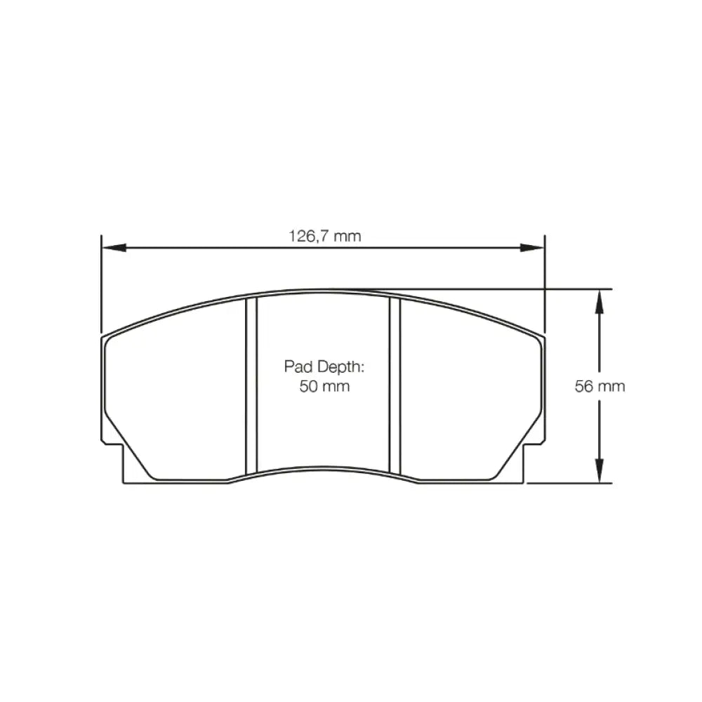 Pagid Brake Pads AP Racing CP2270 D46 Caliper Brake Pads