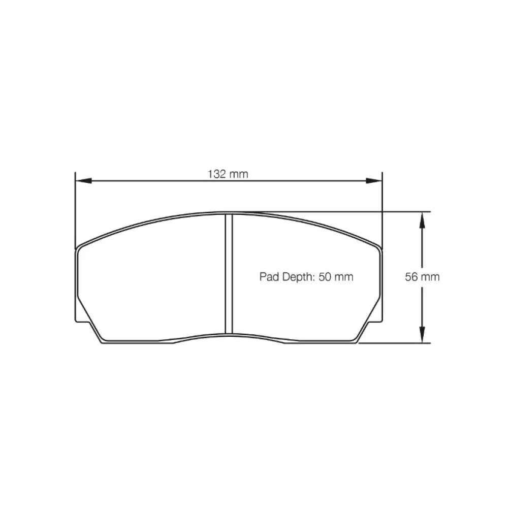Pagid Brake Pads AP Racing CP2279 D50 Caliper Brake Pads