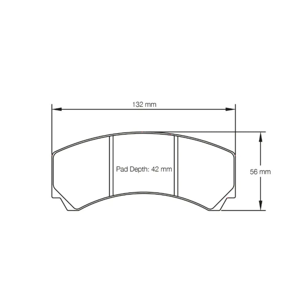 Pagid Brake Pads AP Racing CP3215 D42 Caliper Brake Pads