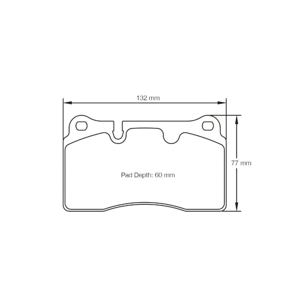 Pagid Brake Pads Aston Martin DB9 Ceramic Brakes 42461 Brake Pads