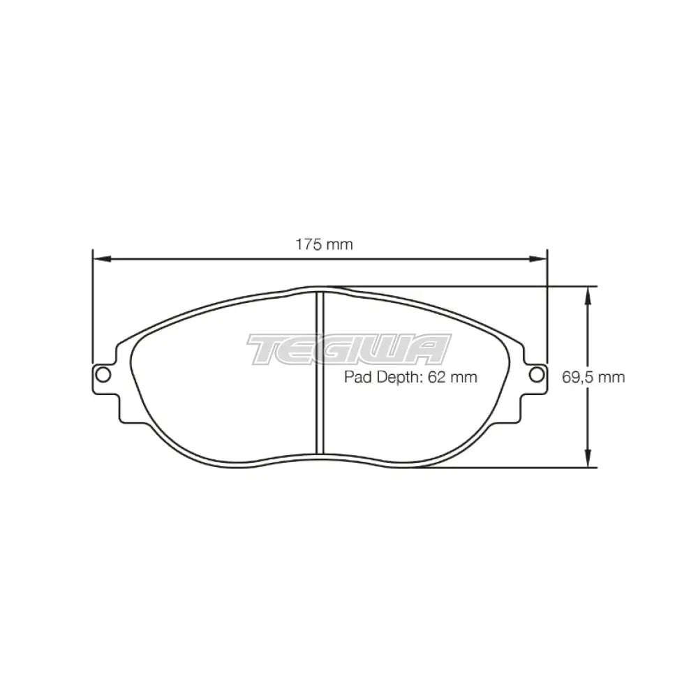 Pagid Brake Pads Audi S3 8V Volkswagen Golf GTI R MK7 Front / RSL 29 Brake Pads