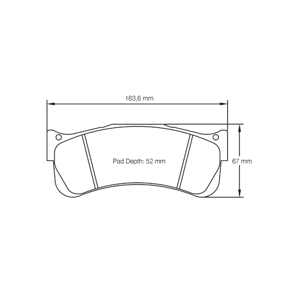 Pagid Brake Pads Ave-Riley AR2 LMP3 Race Car 17- Brake Pads