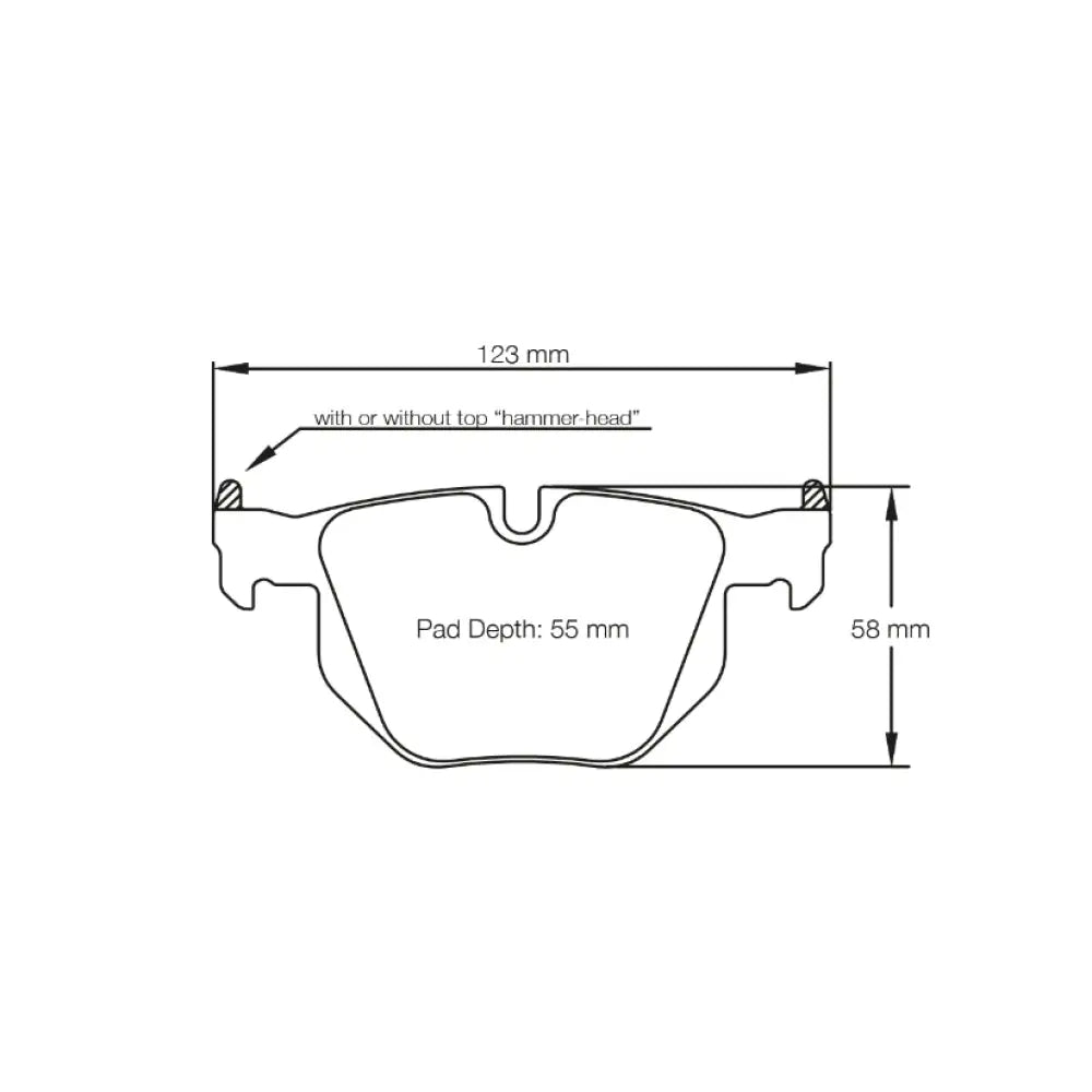Pagid Brake Pads BMW 335I 335D E90/E91/E92 43775 Brake Pads