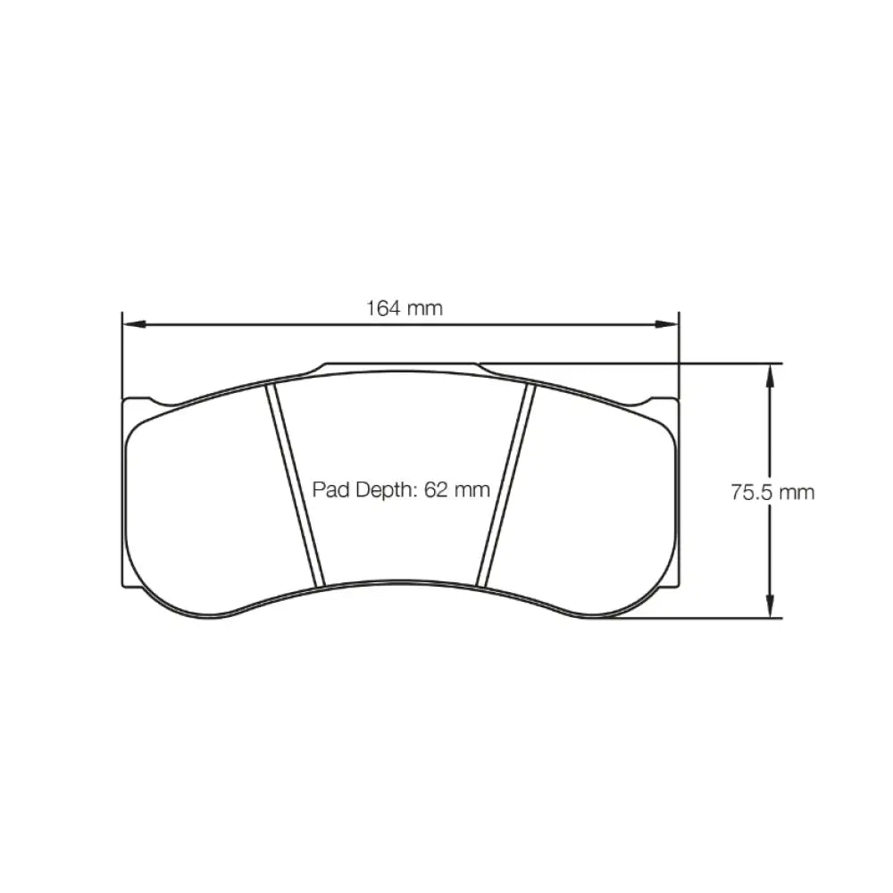 Pagid Brake Pads BMW M4 GT4 Race Car 17- Brake Pads