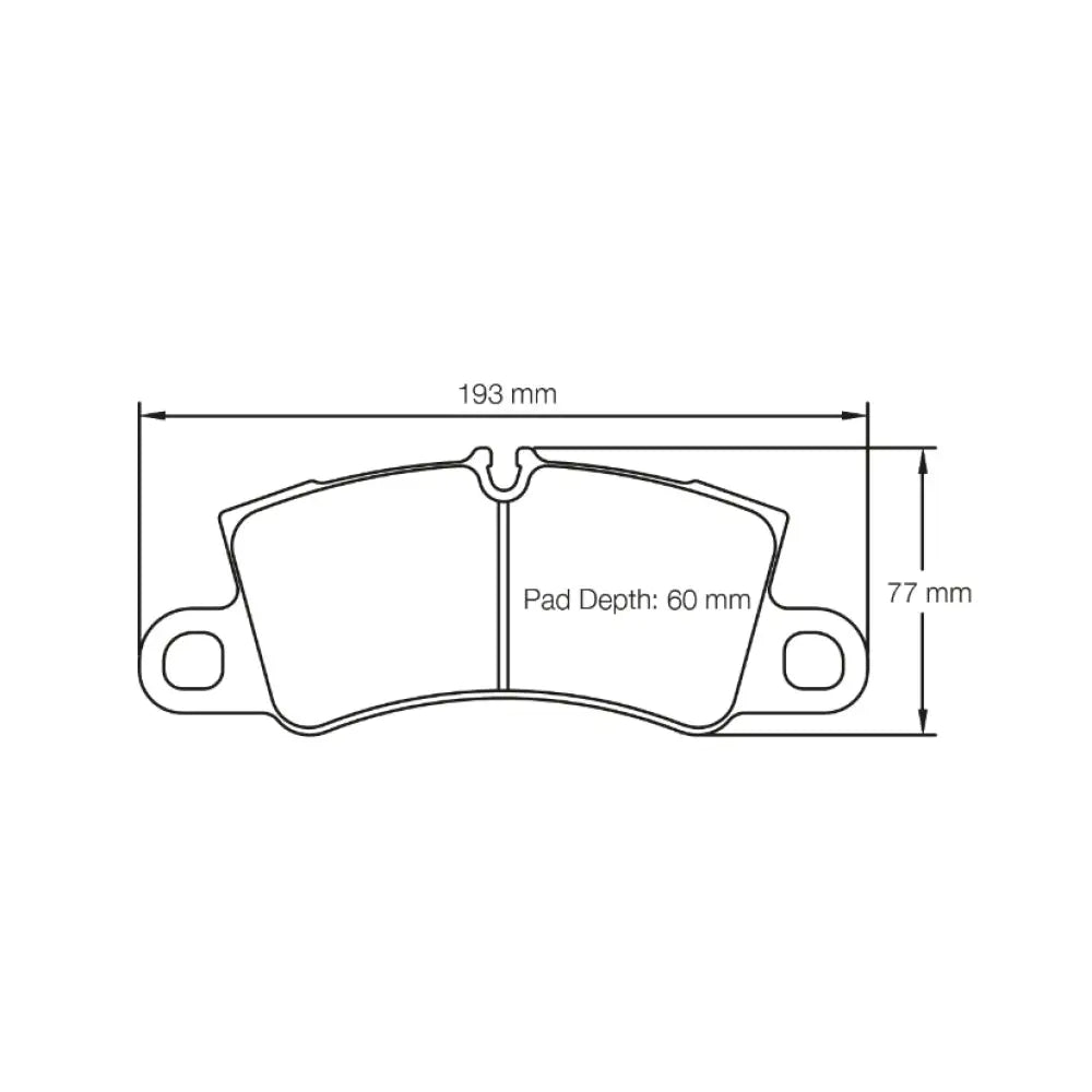 Pagid Brake Pads Brembo Extrema 4 Piston Caliper Brake Pads
