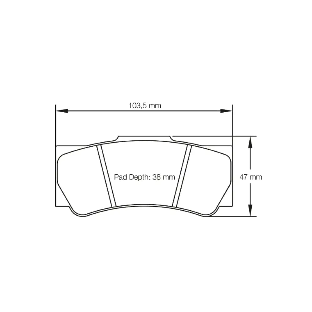 Pagid Brake Pads Caparo AP Racing Caliper Brake Pads