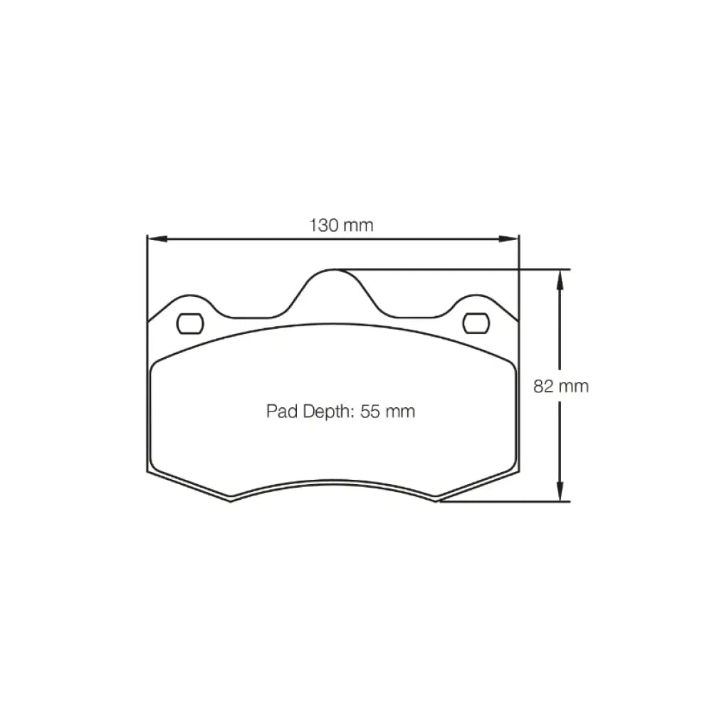 Pagid Brake Pads Caterham Sp/300.R 12- Brake Pads