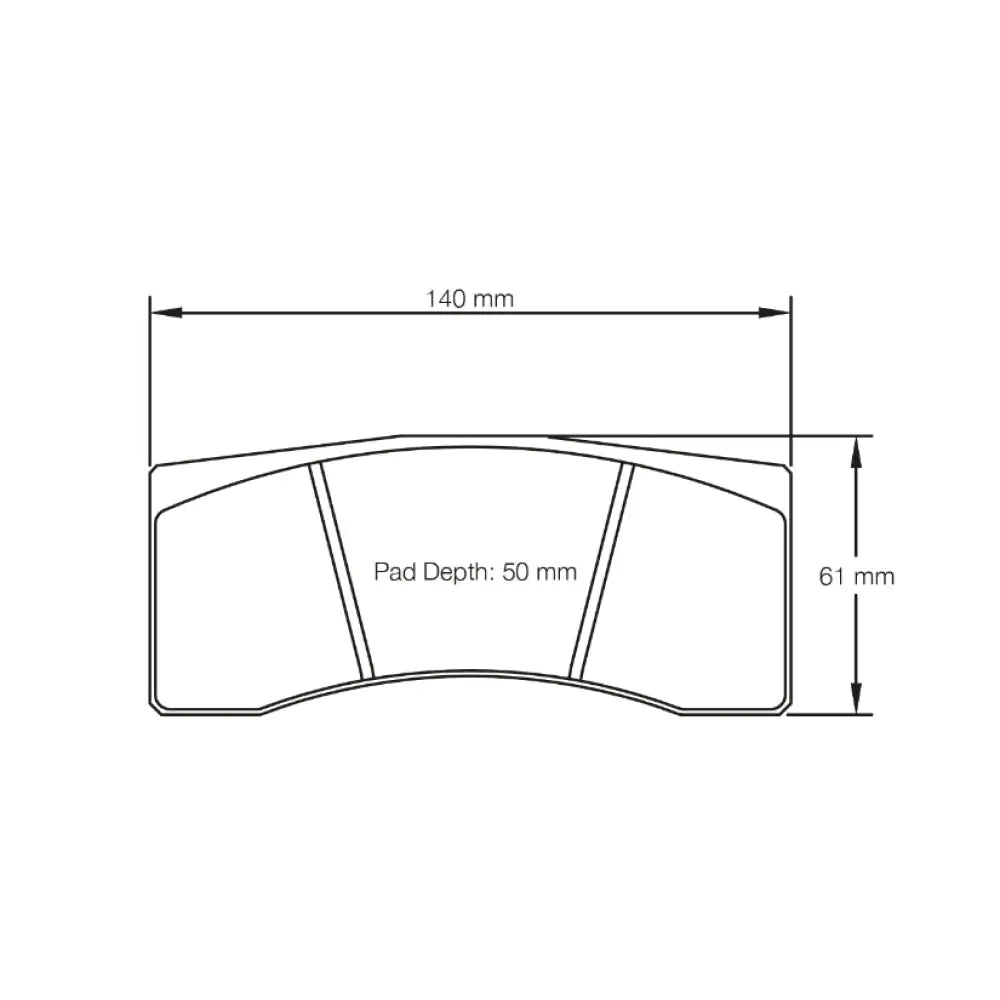 Pagid Brake Pads Citroen DS3 N5 Spec. 2017 17- Brake Pads