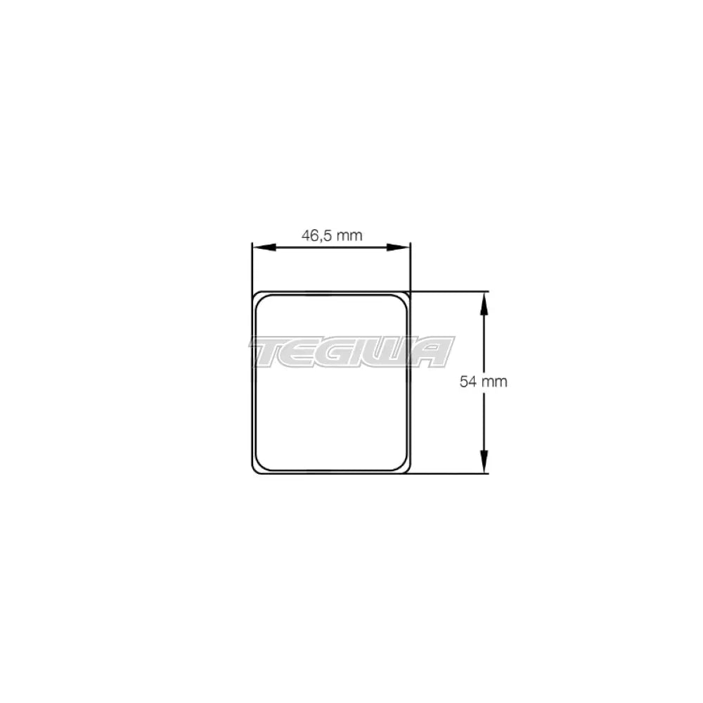 Pagid Brake Pads Dunlop 2 1/8 Zoll Orig. Jaguar Parts Nr. Vbo 5370 Caliper 17mm 8070 / RSH 29E Brake Pads