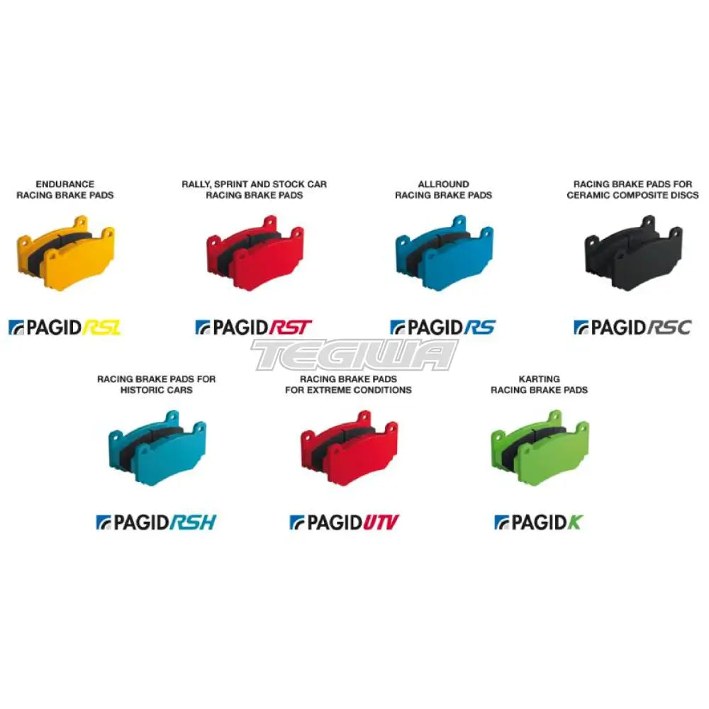 Pagid Brake Pads Ford Mustang Shelby GT350 6 Piston Brembo Caliper / 15.5 Disc 15- Rear / RSL 29 Brake Pads