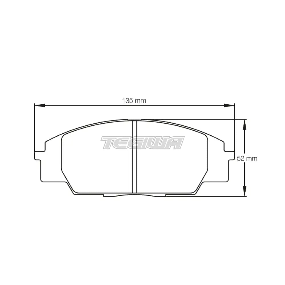 Pagid Brake Pads Honda Civic Type R EP3 FN2 S2000 Front / RSL 29 Brake Pads