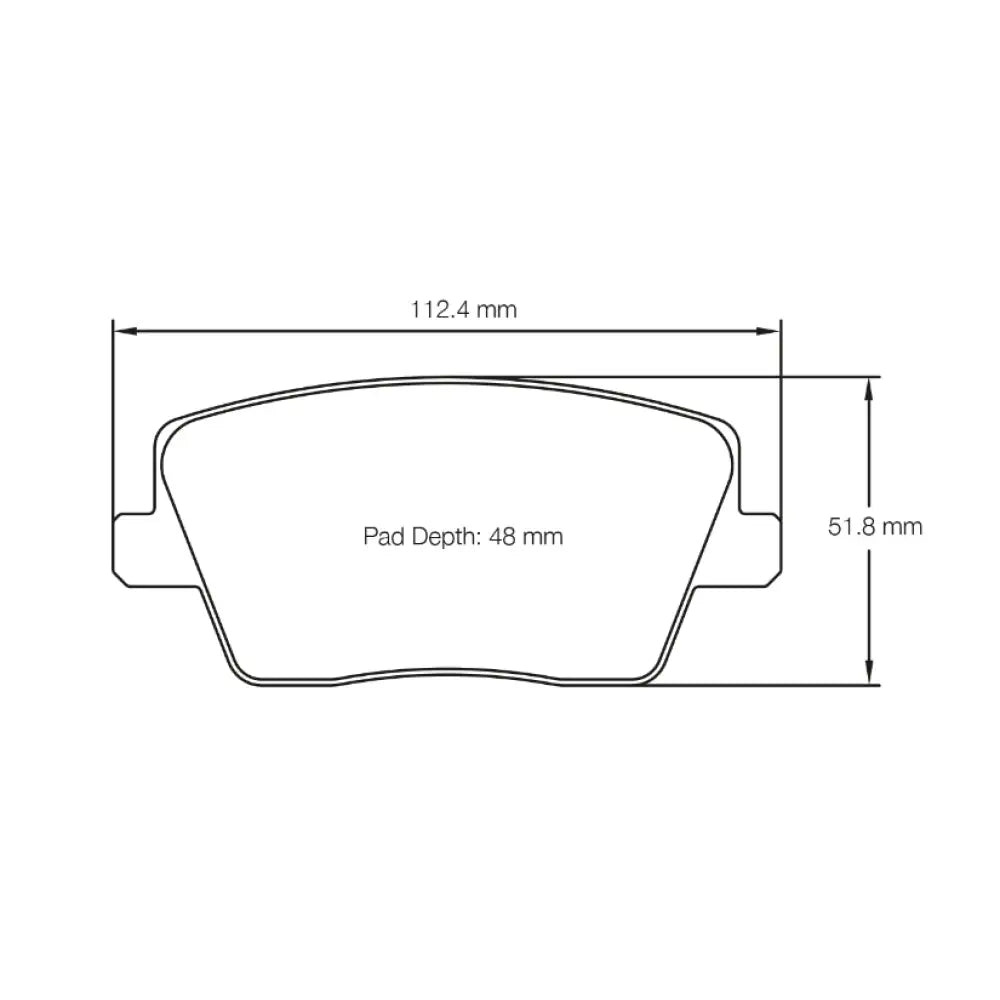 Pagid Brake Pads Hyundai I30 N 18 + Brake Pads