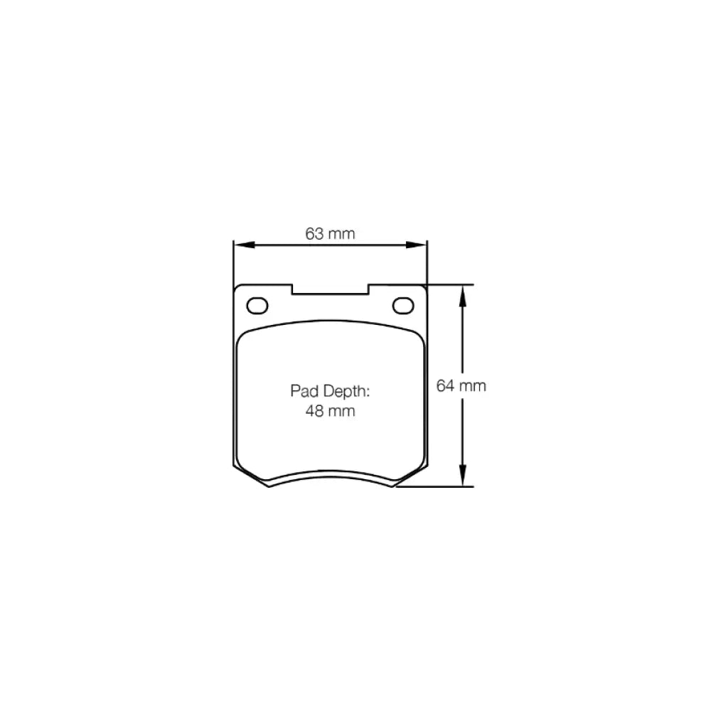 Pagid Brake Pads Jensen Healey/Healey GT 72-76 Brake Pads