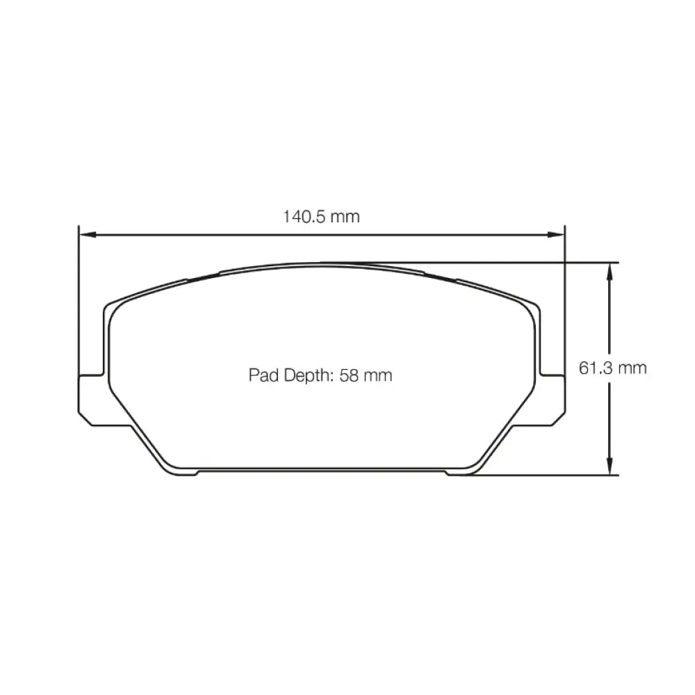Pagid Brake Pads Kia Pro Ceed 1.6 GT 13 + Brake Pads