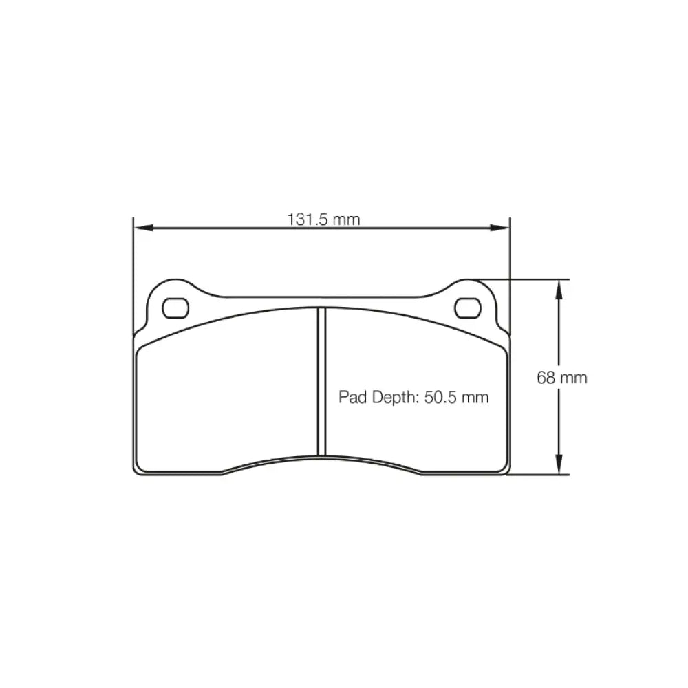 Pagid Brake Pads Lamborghini Murcielago Non Ceramic 43739 Brake Pads