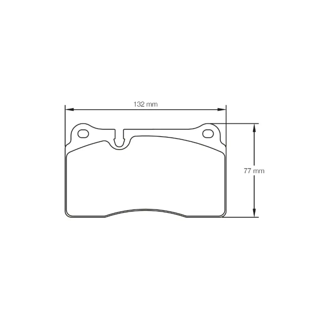 Pagid Brake Pads Nissan R35 GT-R Ceramic Brakes 08- Brake Pads