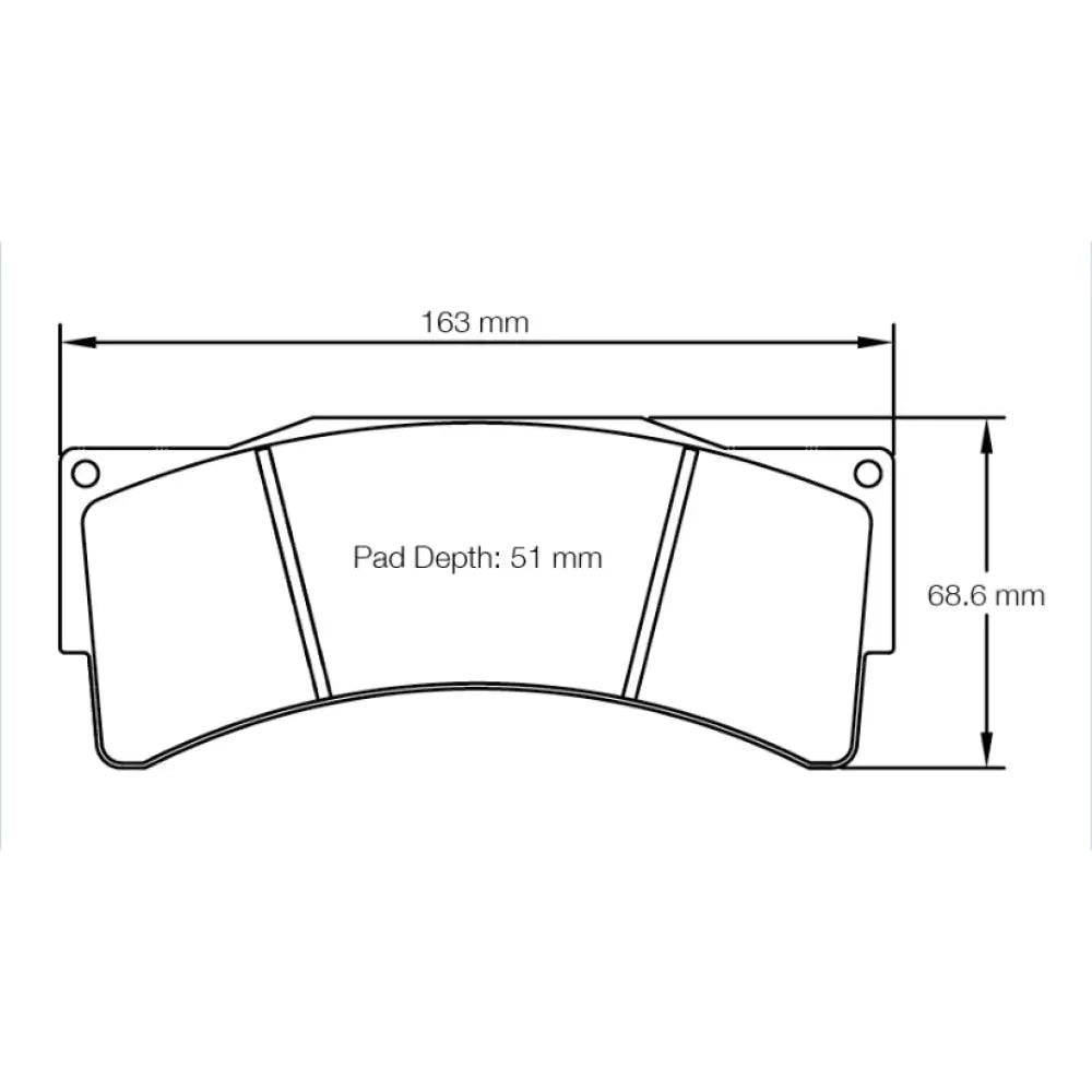 Pagid Brake Pads Norma M30 LMP3 Race Car 17- Brake Pads