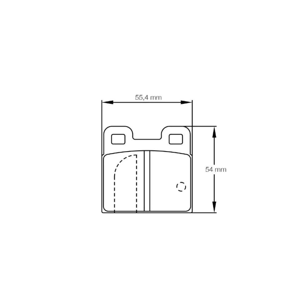 Pagid Brake Pads NSU Prinz 1000 TT/TTS 65-72 Brake Pads