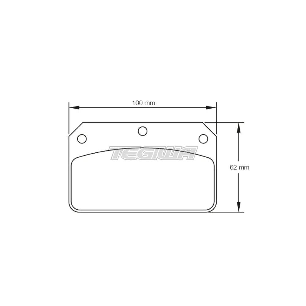 Pagid Brake Pads Outlaw 2000 / 2500 Caliper 13mm 1796 / RSL 29 Brake Pads