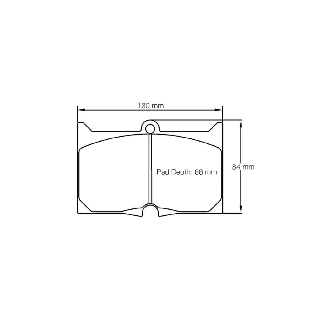 Pagid Brake Pads Porsche 935 Moby Dick 76-81 Brake Pads