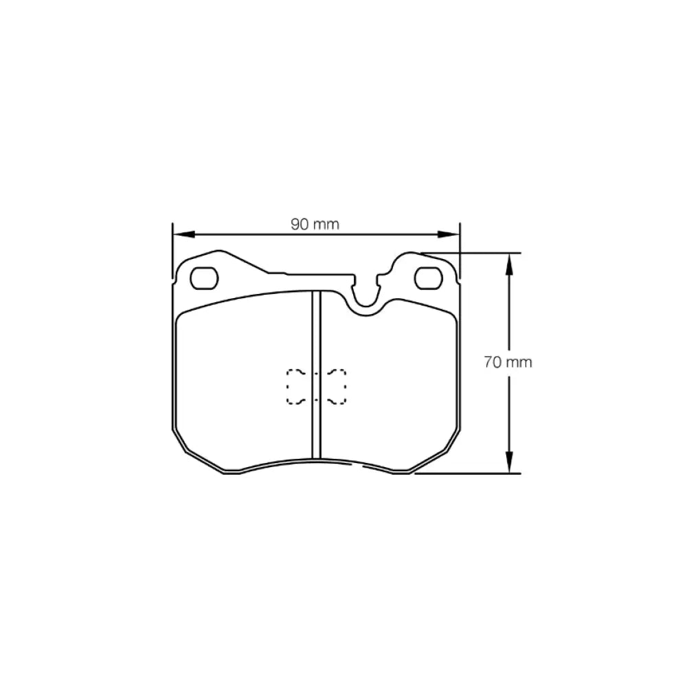 Pagid Brake Pads Porsche 944 2.5/2.5 S/2.7 81-91 Brake Pads