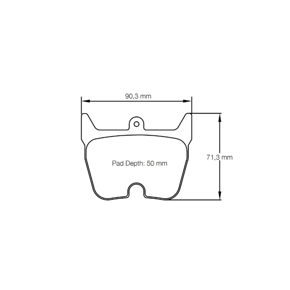 Pagid Brake Pads Porsche 962/956 82-84 Brake Pads