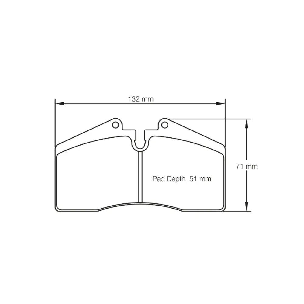 Pagid Brake Pads Porsche 964 3.3 Turbo & Turbo S 88-91 Brake Pads